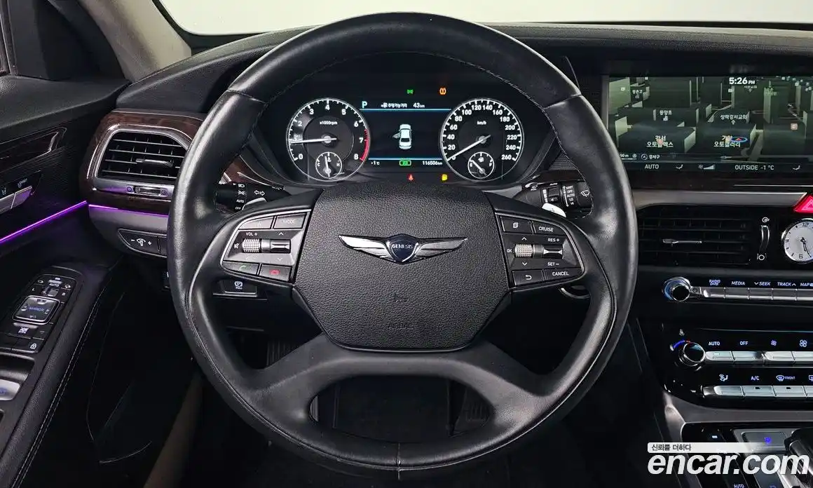 Genesis EQ900 2017 3.8 Автомат в Москве № 22617, фото 19