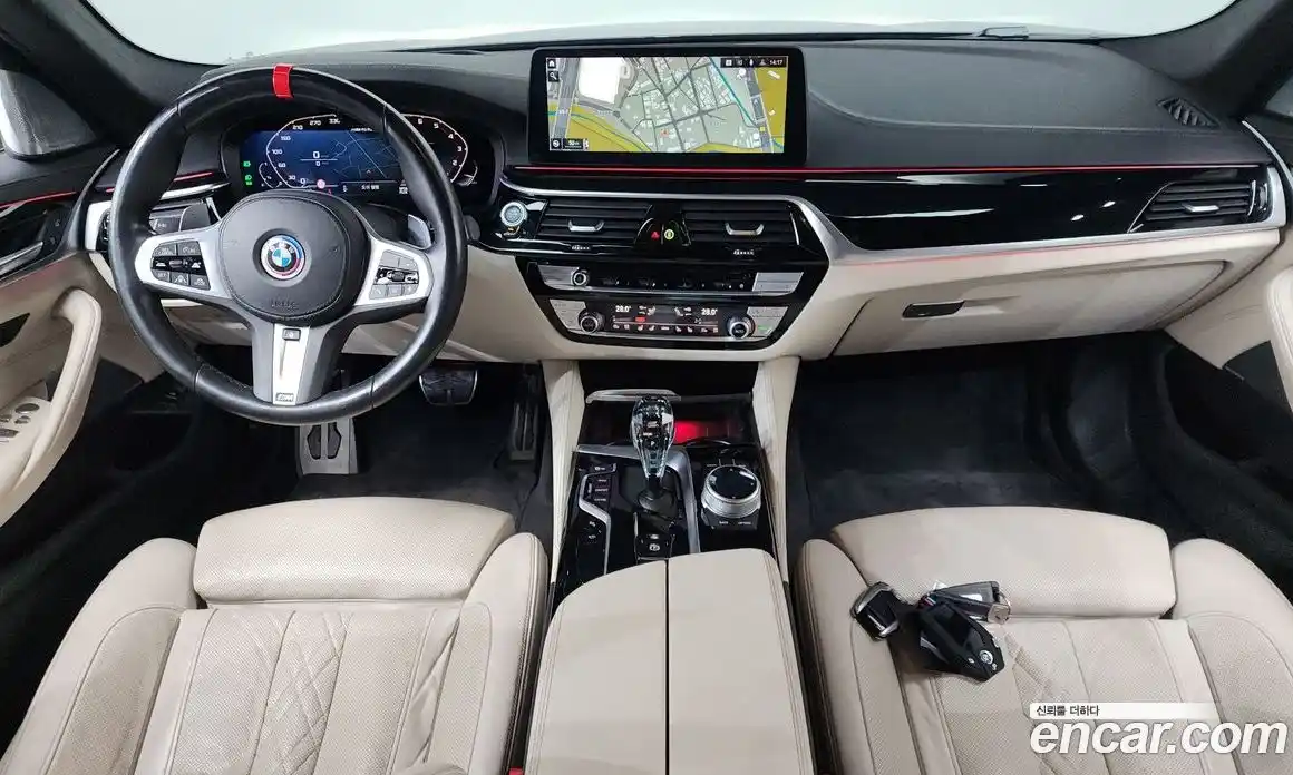 BMW 5-Series 2021 4.4 Автомат в Москве № 159608, фото 15