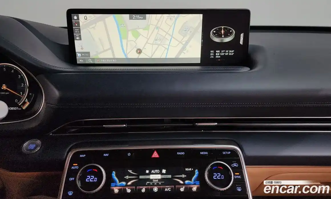 Genesis GV80 2022 2.5 Автомат в Москве № 56774, фото 12