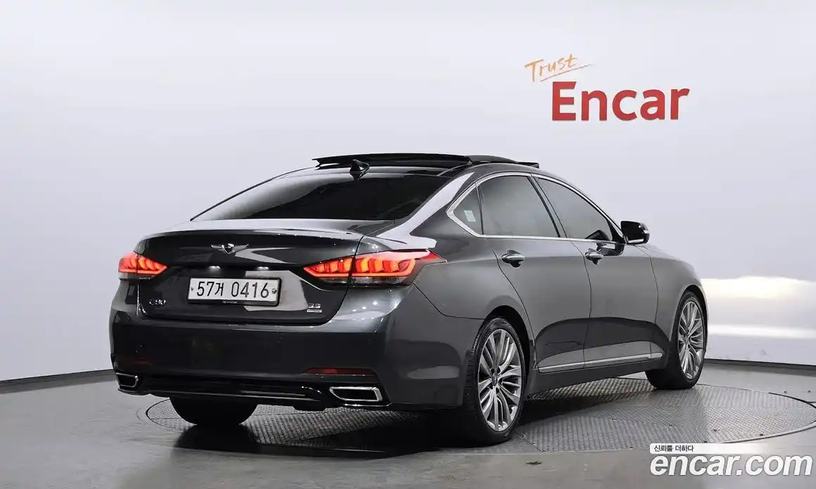 Genesis G80 2017 3.3 Автомат в Москве № 24598, фото 17