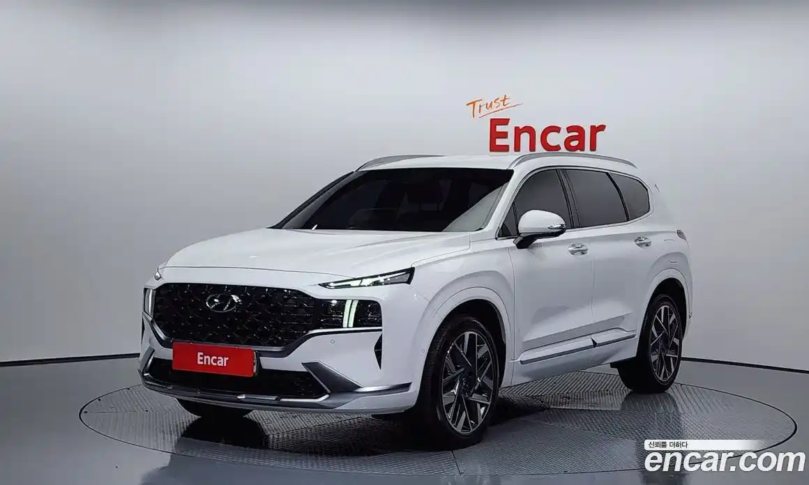 Hyundai Santa Fe 2021 2.2 Автомат в Москве № 112972, фото 4