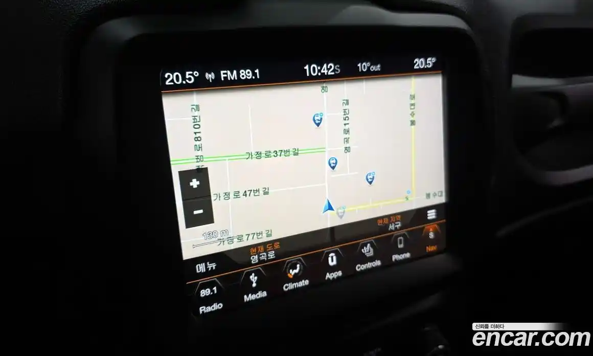 Jeep Renegade 2019 2.4 Автомат в Москве № 232505, фото 11