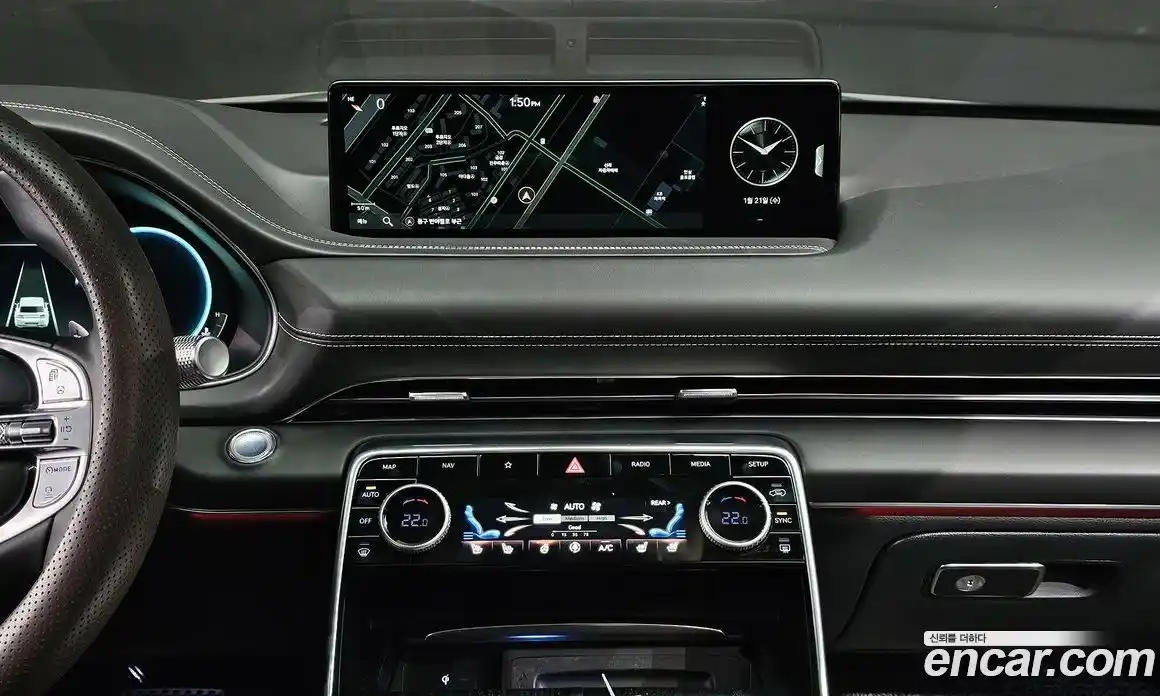 Genesis GV80 2021 2.5 Автомат в Москве № 118519, фото 9