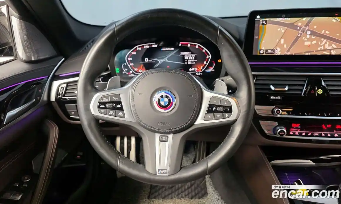 BMW 5-Series 2022 4.4 Автомат в Москве № 192525, фото 8