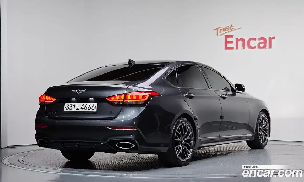 Genesis G80 2019 3.3 Автомат в Москве № 56548, фото 9