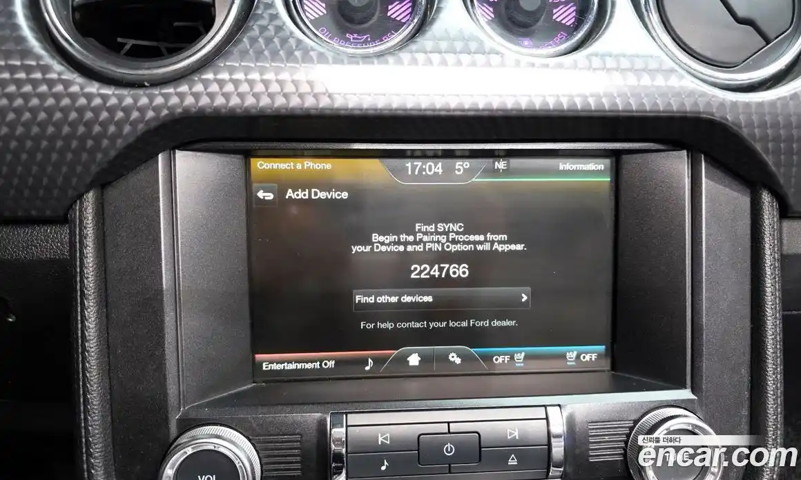 Ford Mustang 2015 2.3 Автомат в Москве № 255680, фото 15