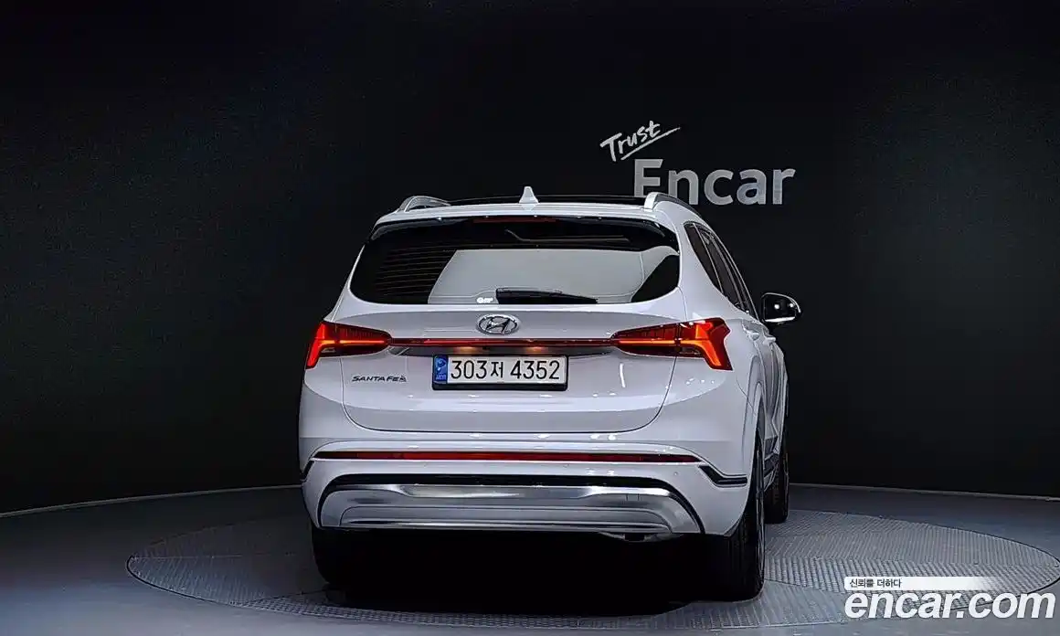 Hyundai Santa Fe 2021 2.5 Автомат в Москве № 125404, фото 4