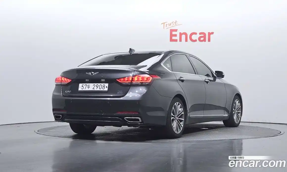 Genesis G80 2018 3.3 Автомат в Москве № 17833, фото 3