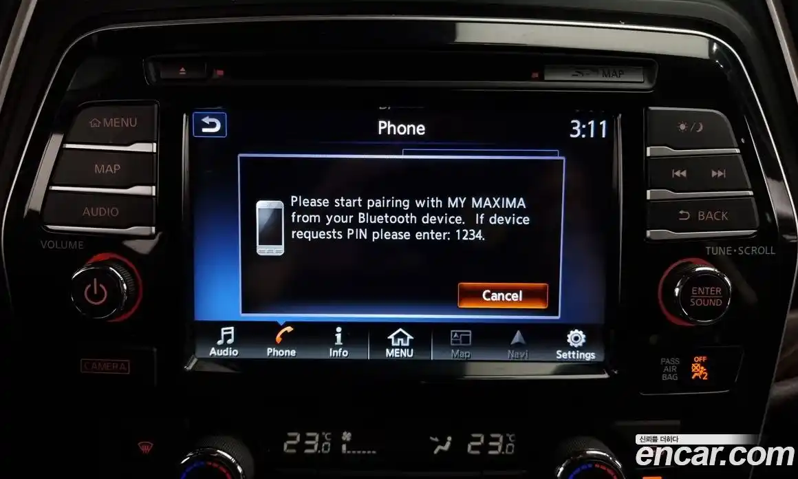 Nissan Maxima 2017 3.5 Автомат в Москве № 284915, фото 13