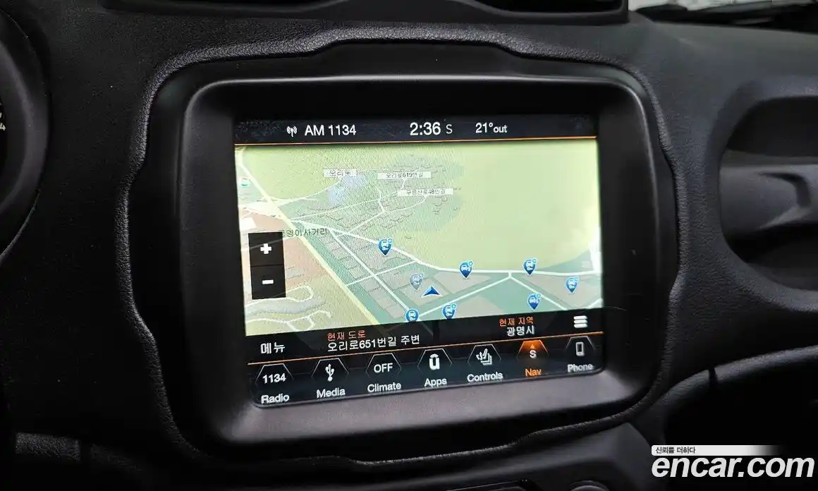 Jeep Renegade 2018 2.4 Автомат в Москве № 169748, фото 13