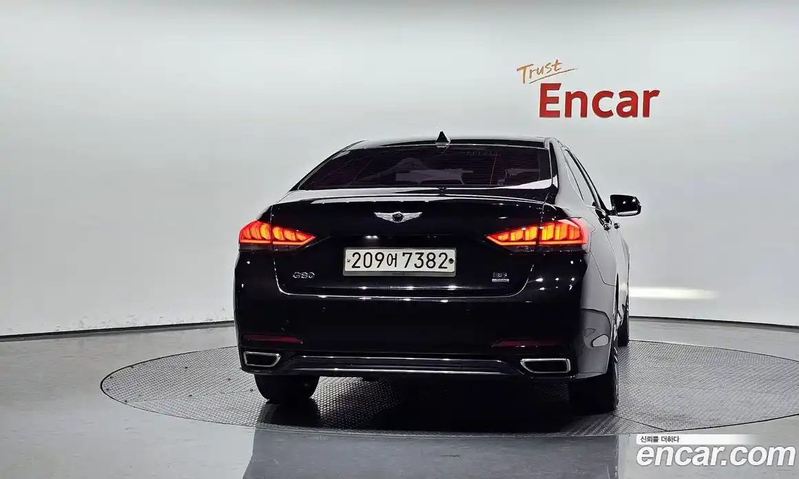 Genesis G80 2018 3.3 Автомат в Москве № 57299, фото 3