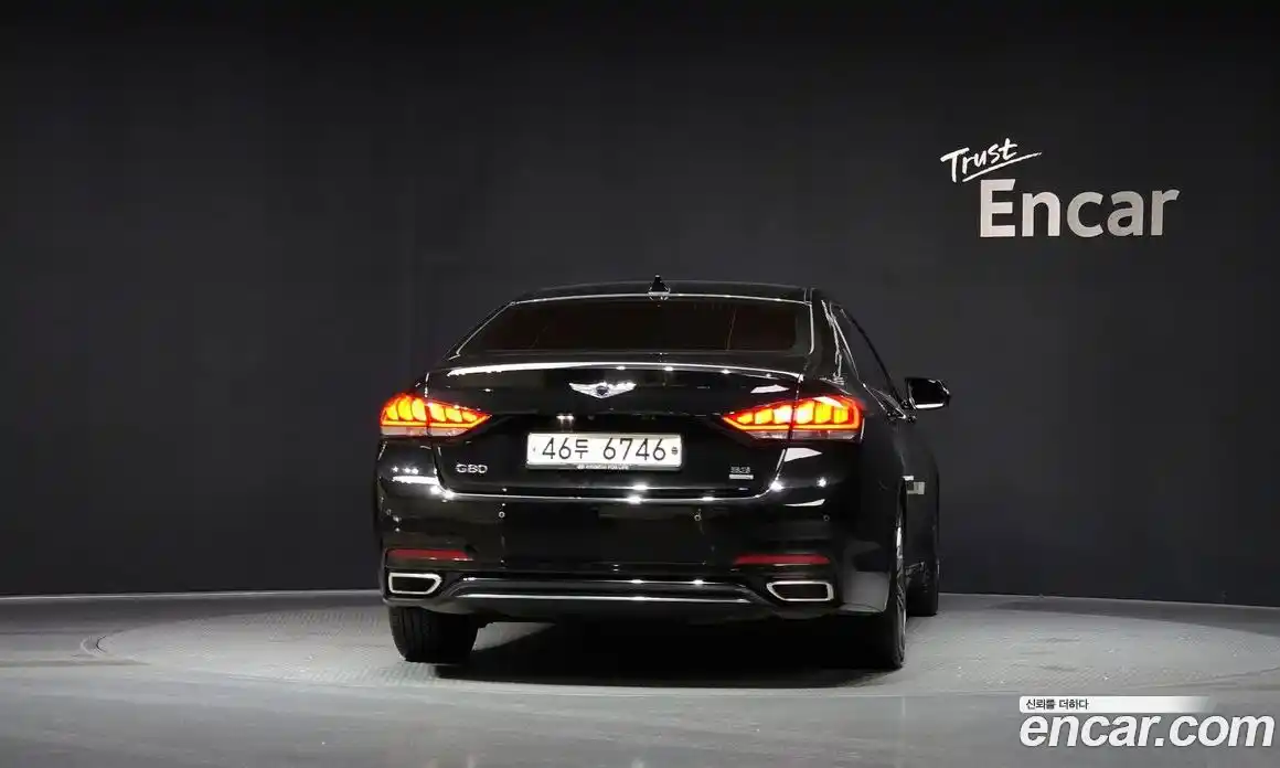 Genesis G80 2018 3.3 Автомат в Москве № 23383, фото 3