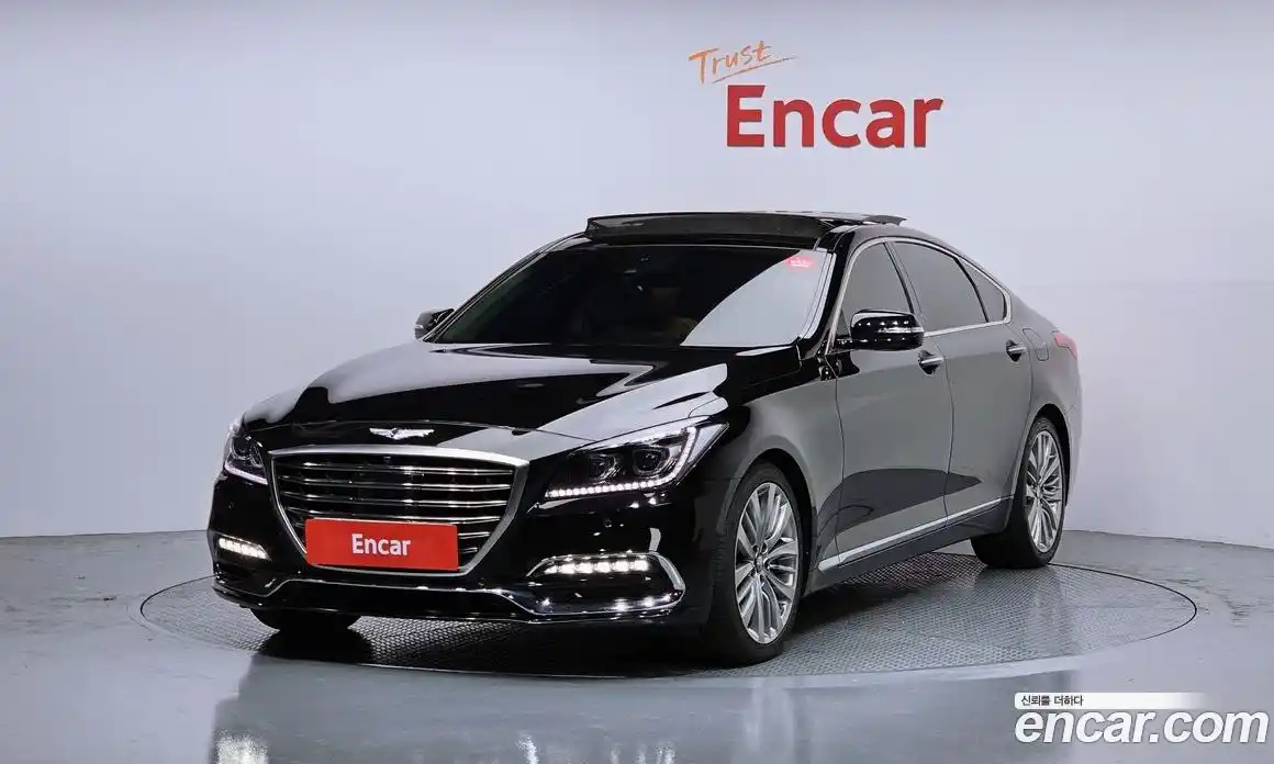 Genesis G80 2017 3.8 Автомат в Москве № 22478, фото 1