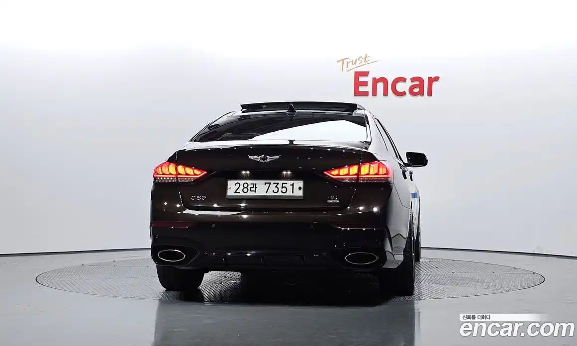 Genesis G80 2019 3.3 Автомат в Москве № 24212, фото 17