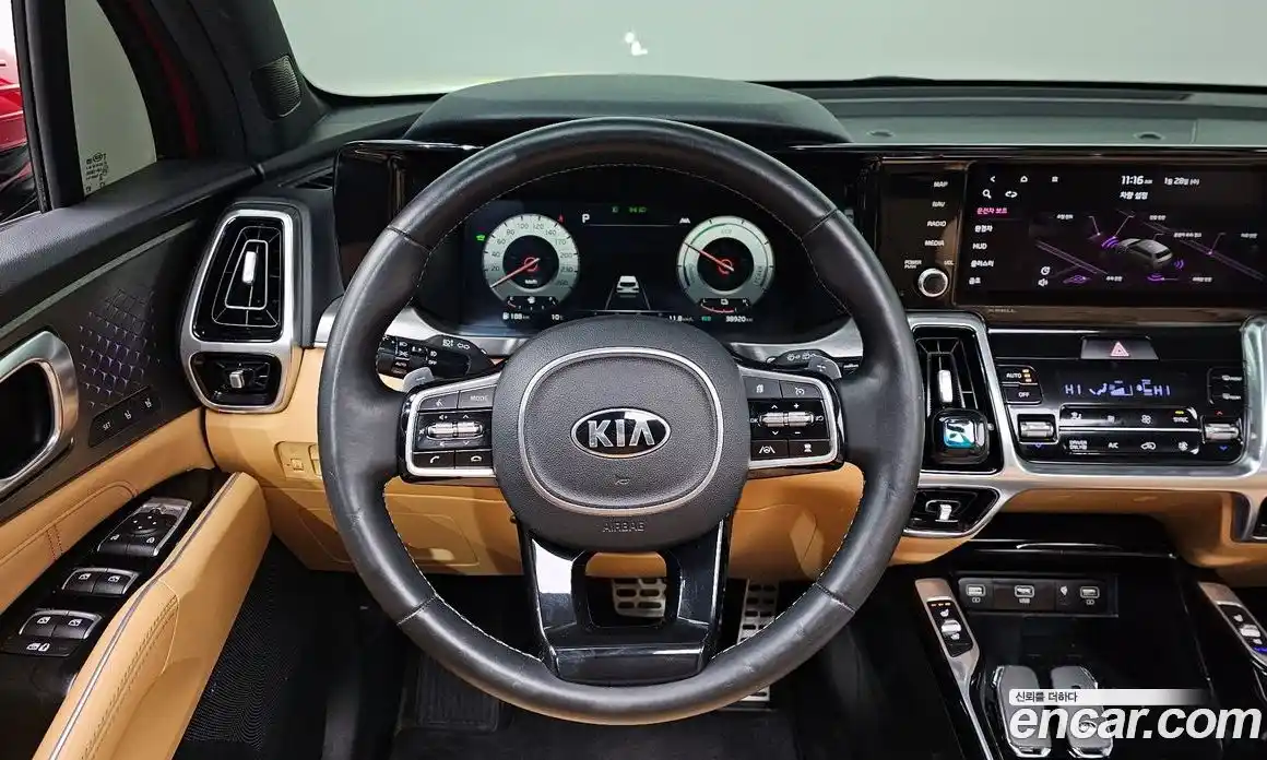 Kia Sorento 2021 1.6 Автомат в Москве № 133547, фото 13