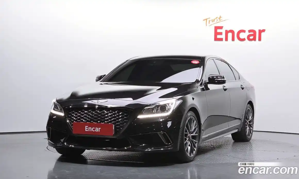 Genesis G80 2018 3.3 Автомат в Москве № 27541, фото 1