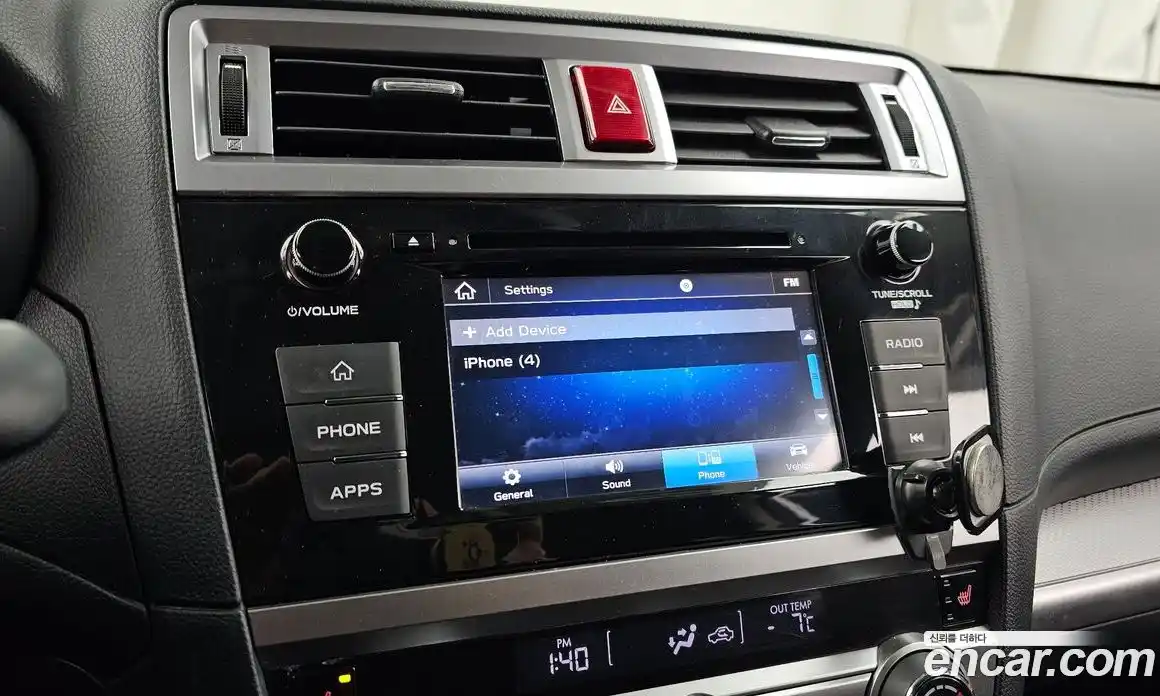 Subaru Outback 2019 2.5 Автомат в Москве № 236165, фото 16