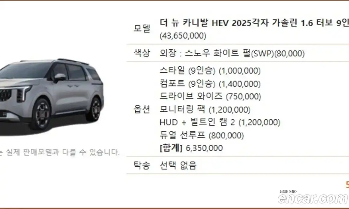 Kia Canival 2025 3.5 Автомат в Москве № 127837, фото 20