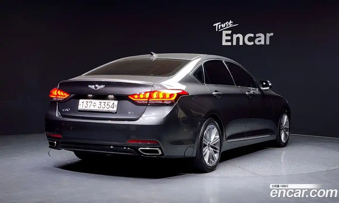 Genesis G80 2018 3.3 Автомат в Москве № 26085, фото 14