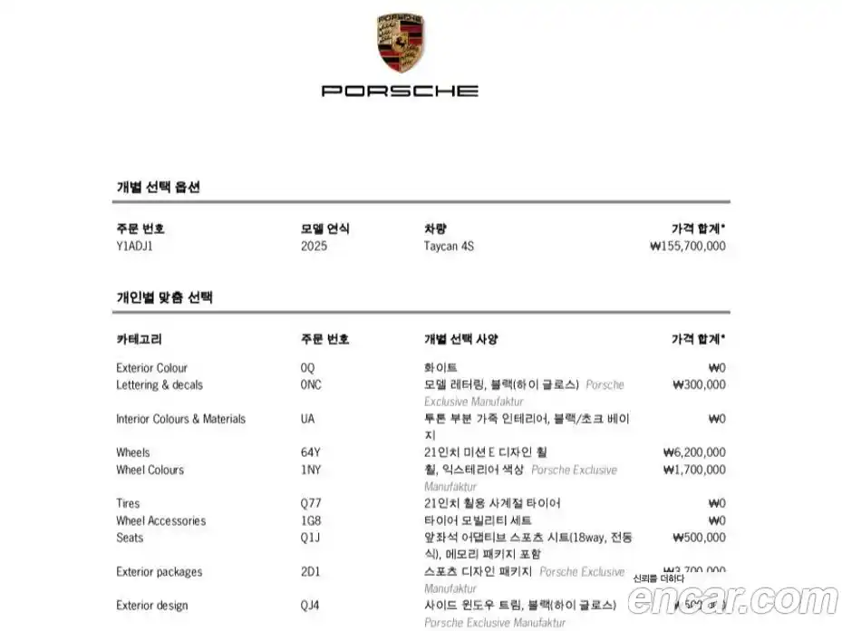 Porsche Taycan 2025 3.0 Автомат в Москве № 231095, фото 7