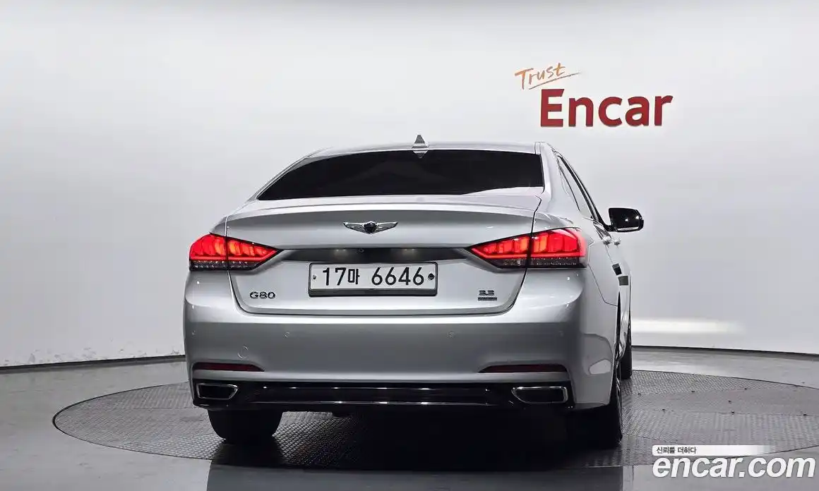 Genesis G80 2018 3.3 Автомат в Москве № 57219, фото 4