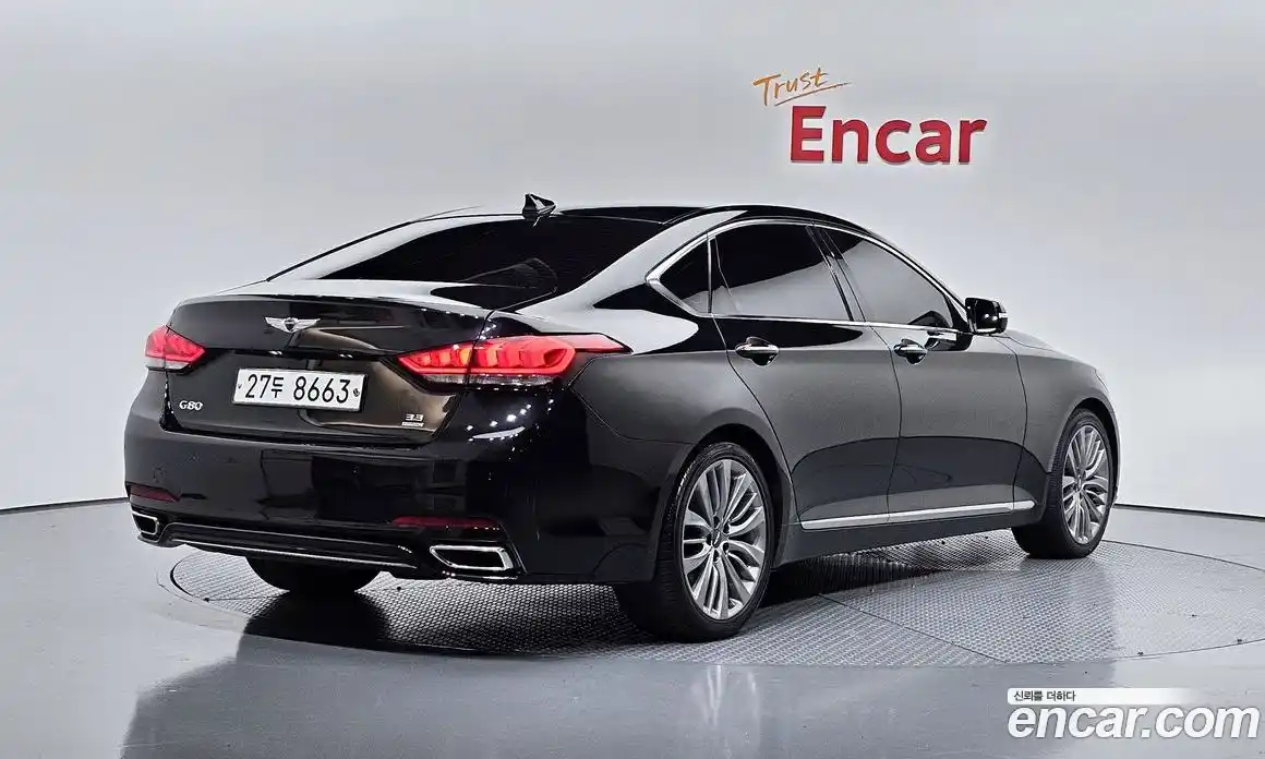 Genesis G80 2018 3.3 Автомат в Москве № 178933, фото 4