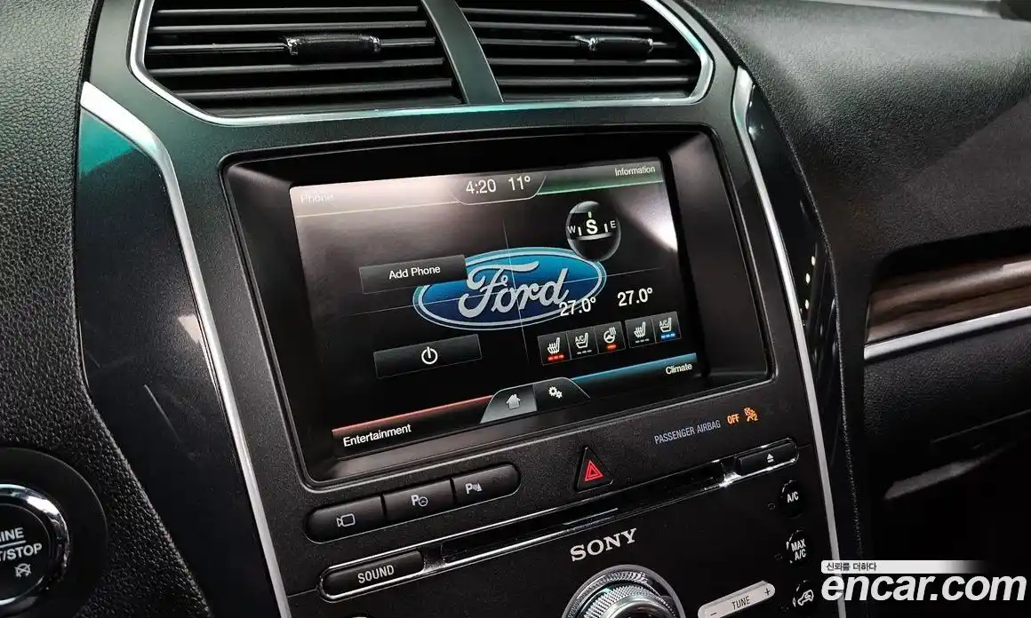 Ford Explorer 2016 2.3 Автомат в Москве № 255590, фото 19