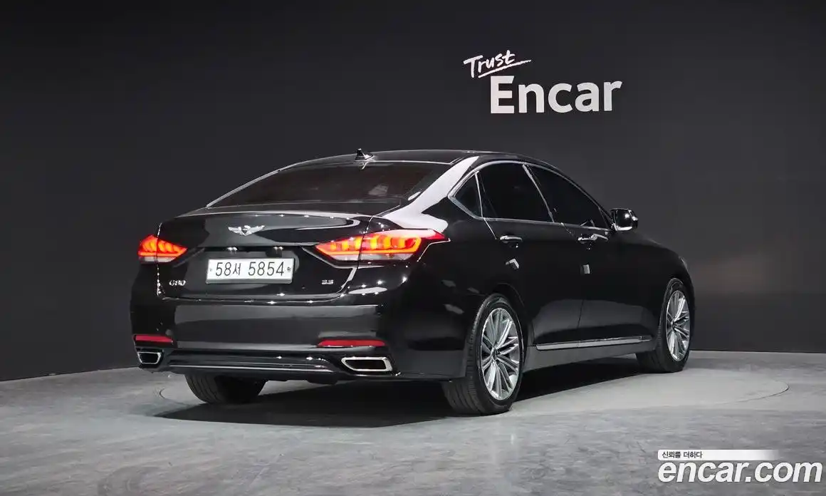 Genesis G80 2018 3.3 Автомат в Москве № 58817, фото 2