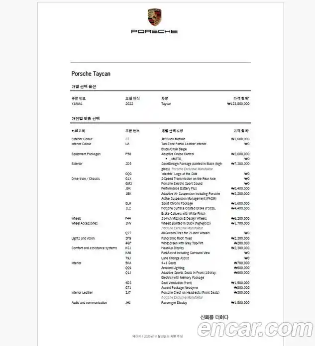 Porsche Taycan 2022 0.1 Автомат в Москве № 270458, фото 12