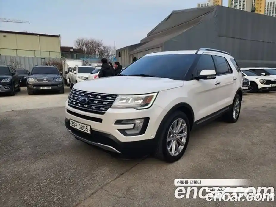 Ford Explorer 2016 2.3 Автомат в Москве № 285562, фото 1