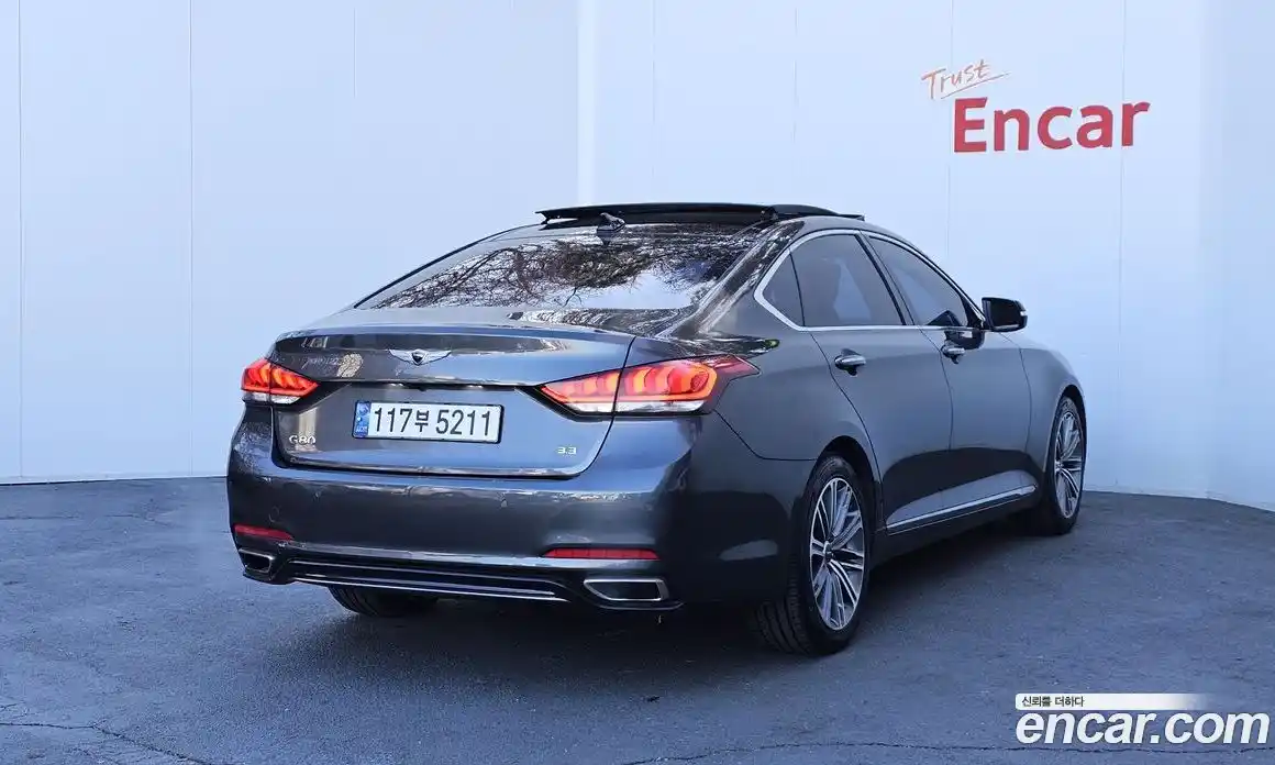 Genesis G80 2018 3.3 Автомат в Москве № 22746, фото 2