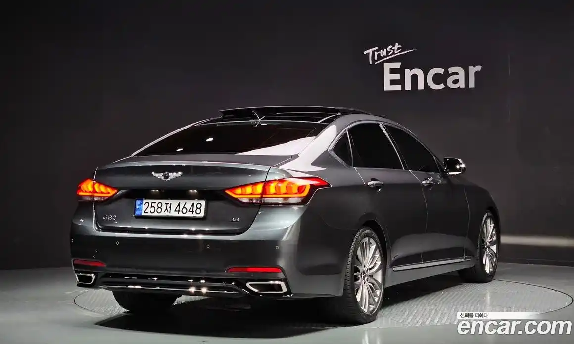 Genesis G80 2017 3.3 Автомат в Москве № 25699, фото 2