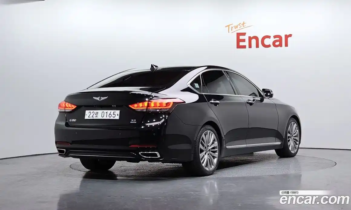 Genesis G80 2017 3.3 Автомат в Москве № 178084, фото 3