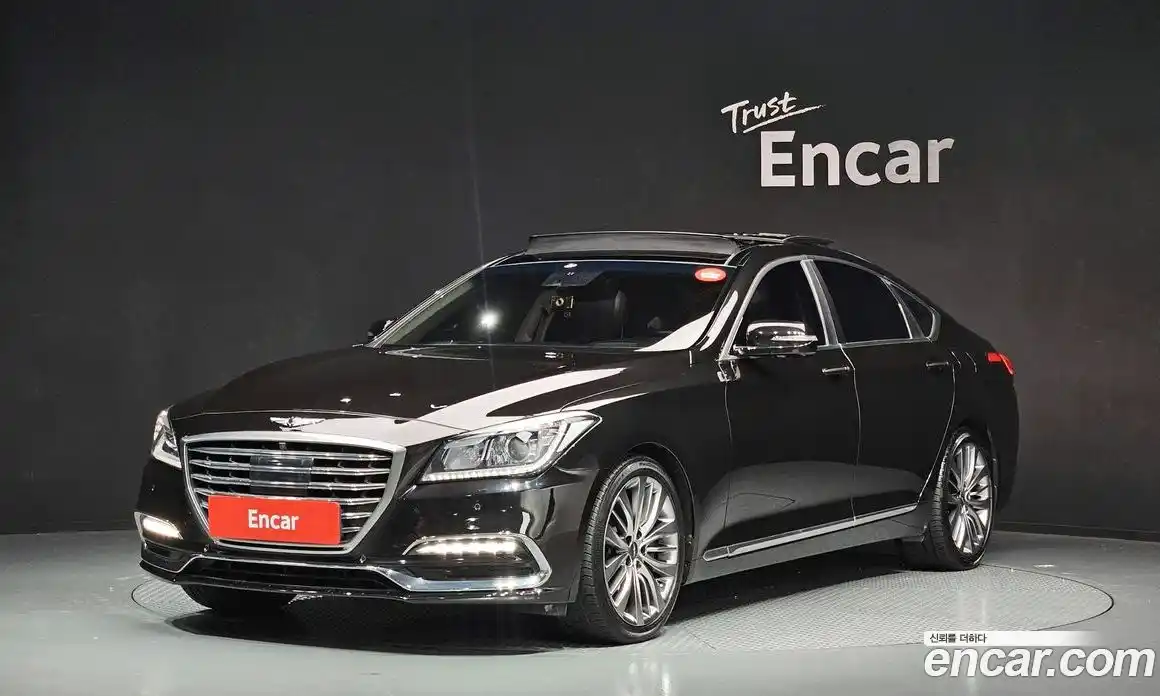 Genesis G80 2018 3.3 Автомат в Москве № 27691, фото 1