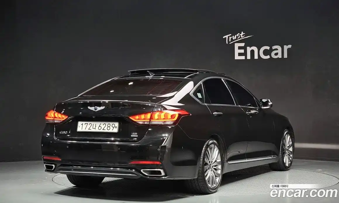 Genesis G80 2018 3.3 Автомат в Москве № 27691, фото 2