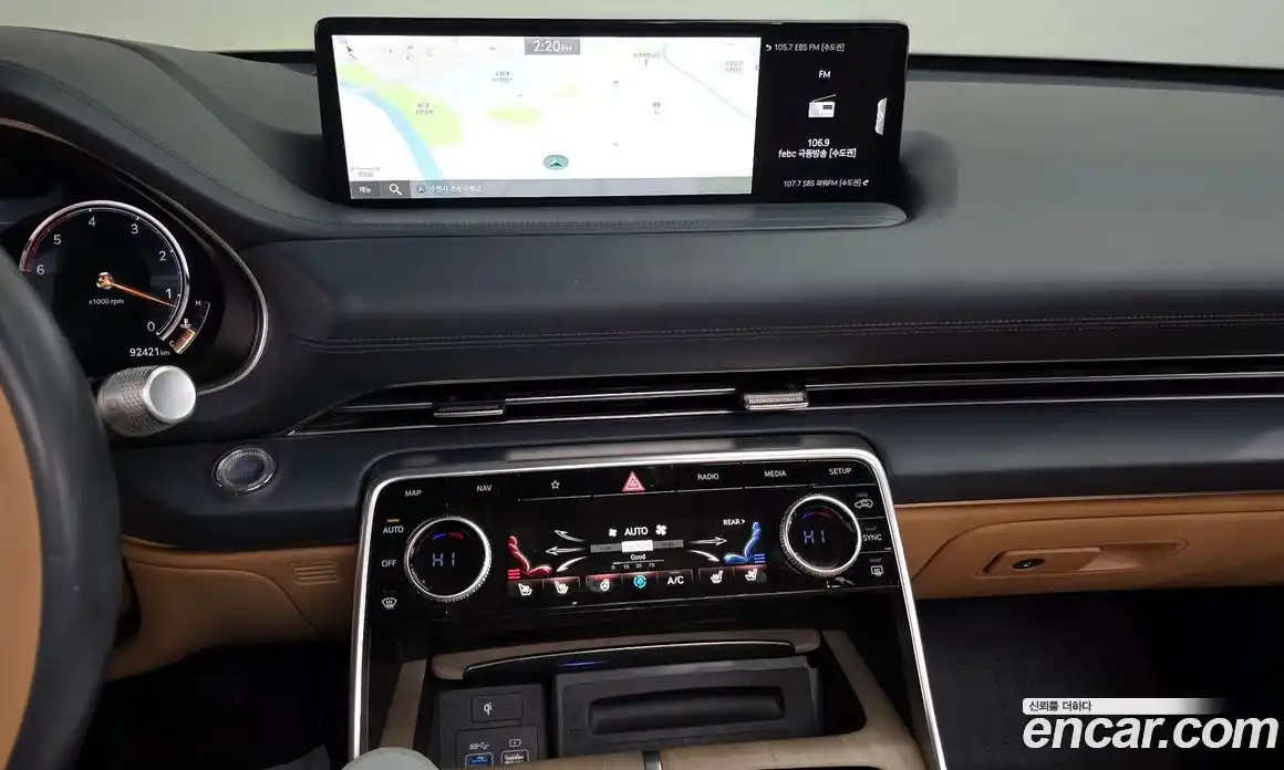 Genesis GV80 2020 3.0 Автомат в Москве № 24838, фото 16