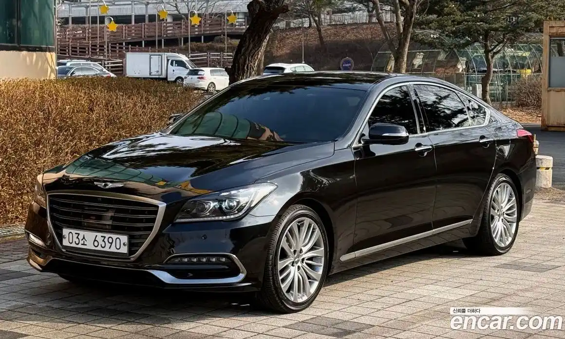 Genesis G80 2018 3.3 Автомат в Москве № 27774, фото 3
