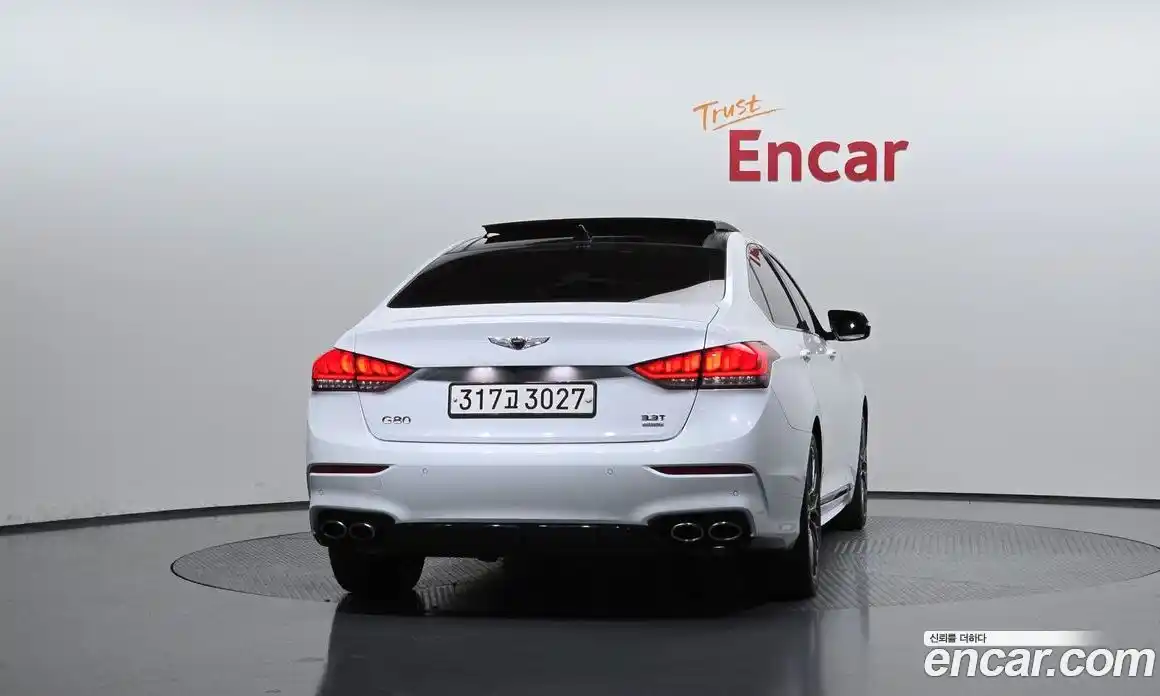 Genesis G80 2018 3.3 Автомат в Москве № 59490, фото 5