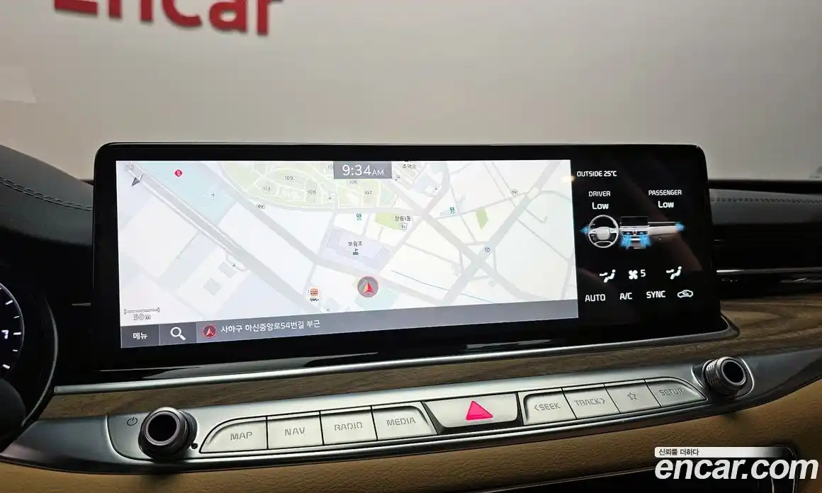 Kia K9 2023 3.8 Автомат в Москве № 54895, фото 10