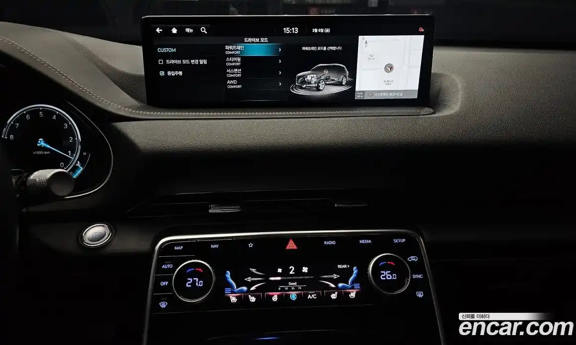 Genesis GV80 2022 2.5 Автомат в Москве № 364419, фото 14