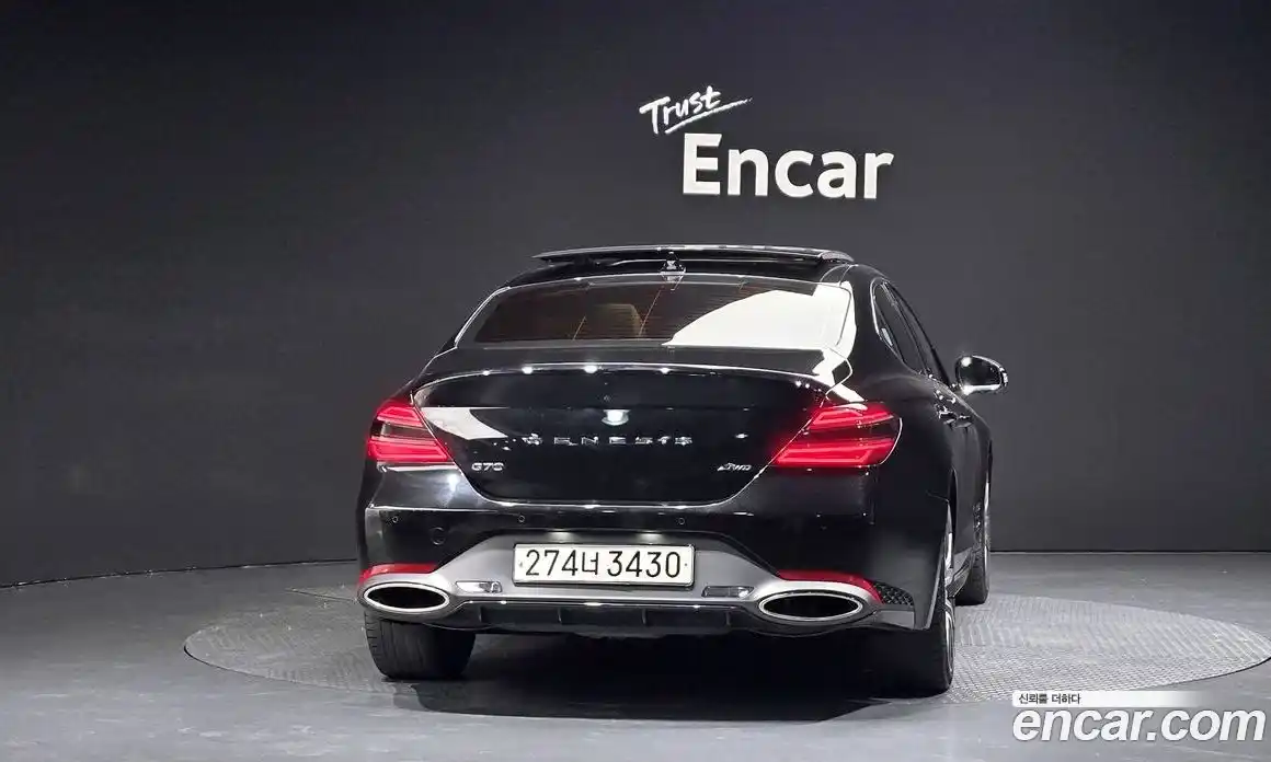 Genesis G70 2021 3.3 Автомат в Москве № 18699, фото 12