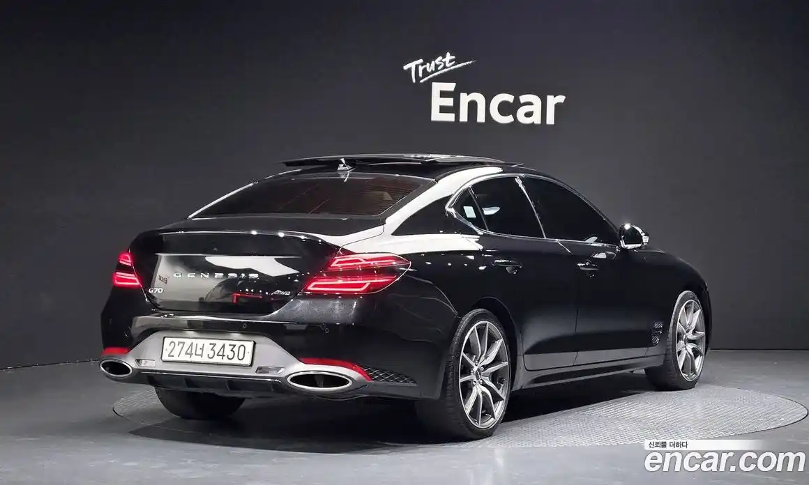 Genesis G70 2021 3.3 Автомат в Москве № 18699, фото 5