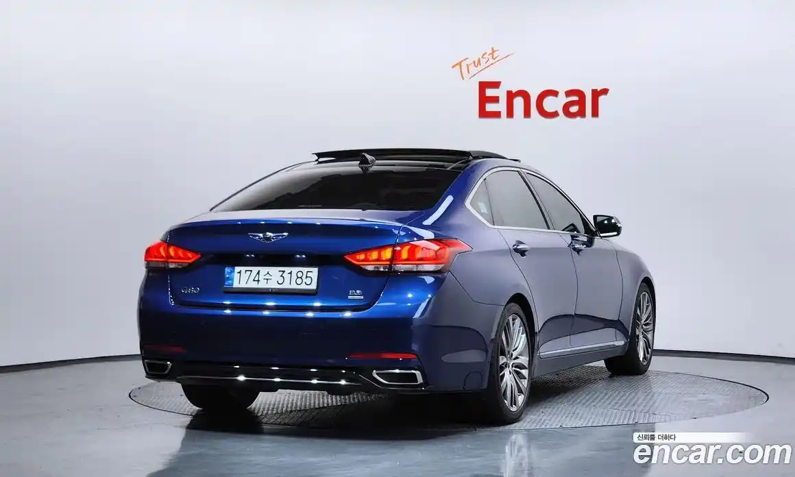 Genesis G80 2017 3.3 Автомат в Москве № 309094, фото 1