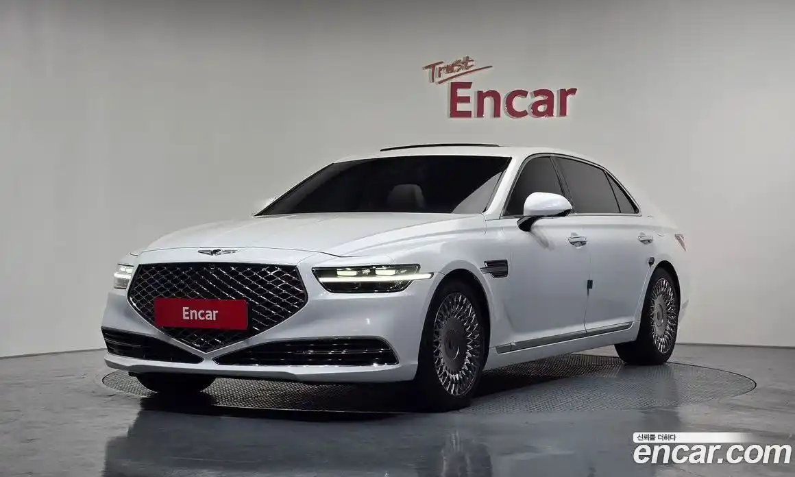 Genesis G90 2019 3.3 Автомат в Москве № 419870, фото 1