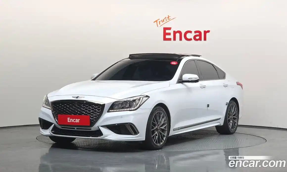 Genesis G80 2018 3.3 Автомат в Москве № 13300, фото 1
