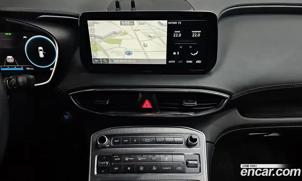 Hyundai Santa Fe 2021 2.2 Автомат в Москве № 118054, фото 13