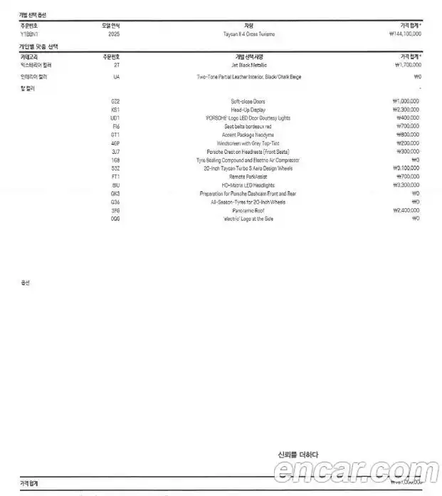 Porsche Taycan 2025 0.1 Автомат в Москве № 197716, фото 11