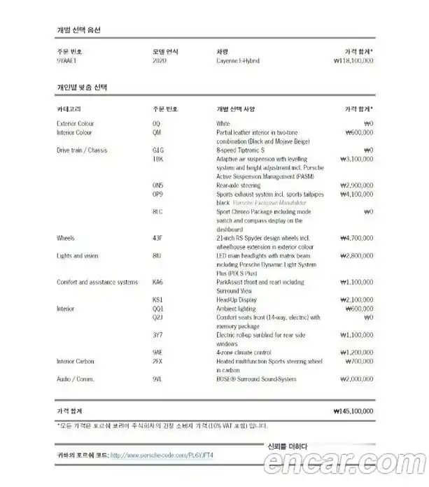 Porsche Cayenne 2020 3.0 Автомат в Москве № 165578, фото 20