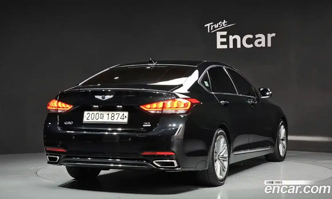 Genesis G80 2019 3.3 Автомат в Москве № 26178, фото 9