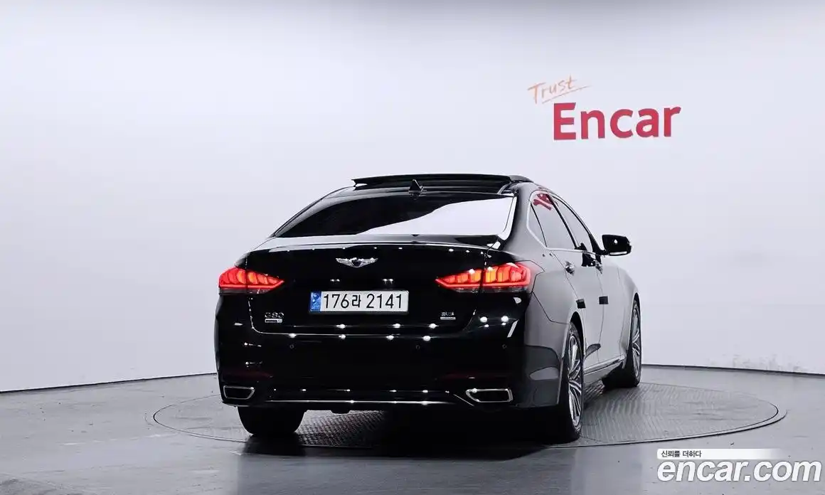 Genesis G80 2018 3.3 Автомат в Москве № 58043, фото 3